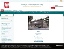 Tablet Screenshot of mdk.luban.pl