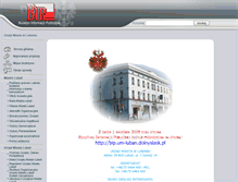Tablet Screenshot of bip.luban.pl