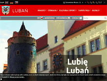 Tablet Screenshot of luban.pl